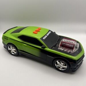 Rare 2010 Toy State Road Rippers Chevy Camaro Krypton Green Lights Tested